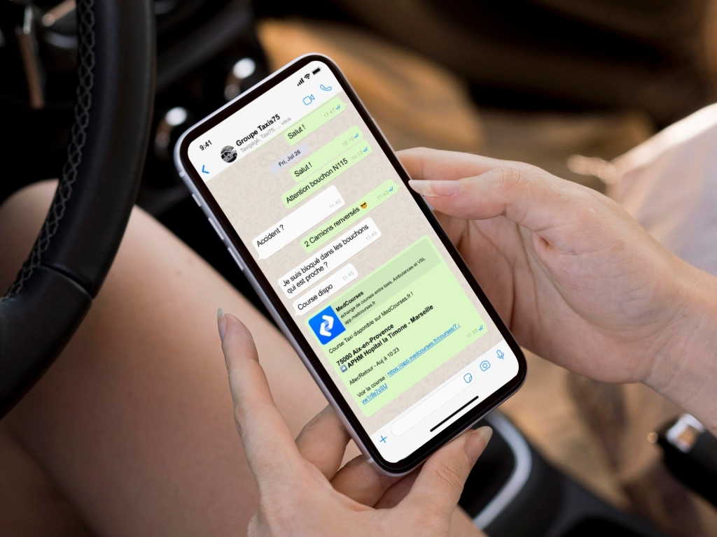Partager ses courses en trop et gagnez 10% sur MedCourses, l’application d’échange de courses dédiée aux professionnels du transport sanitaire.